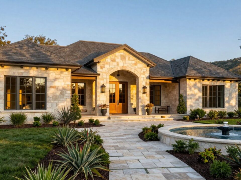 luxury estate builder Hill Country