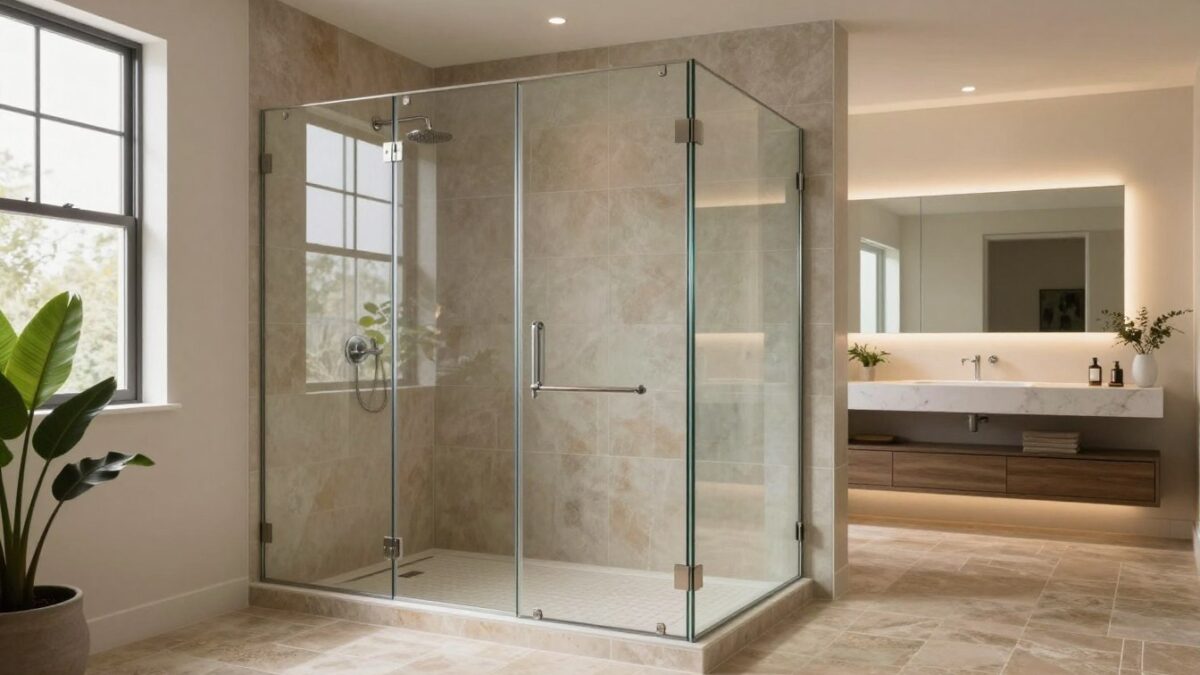 walk-in shower design