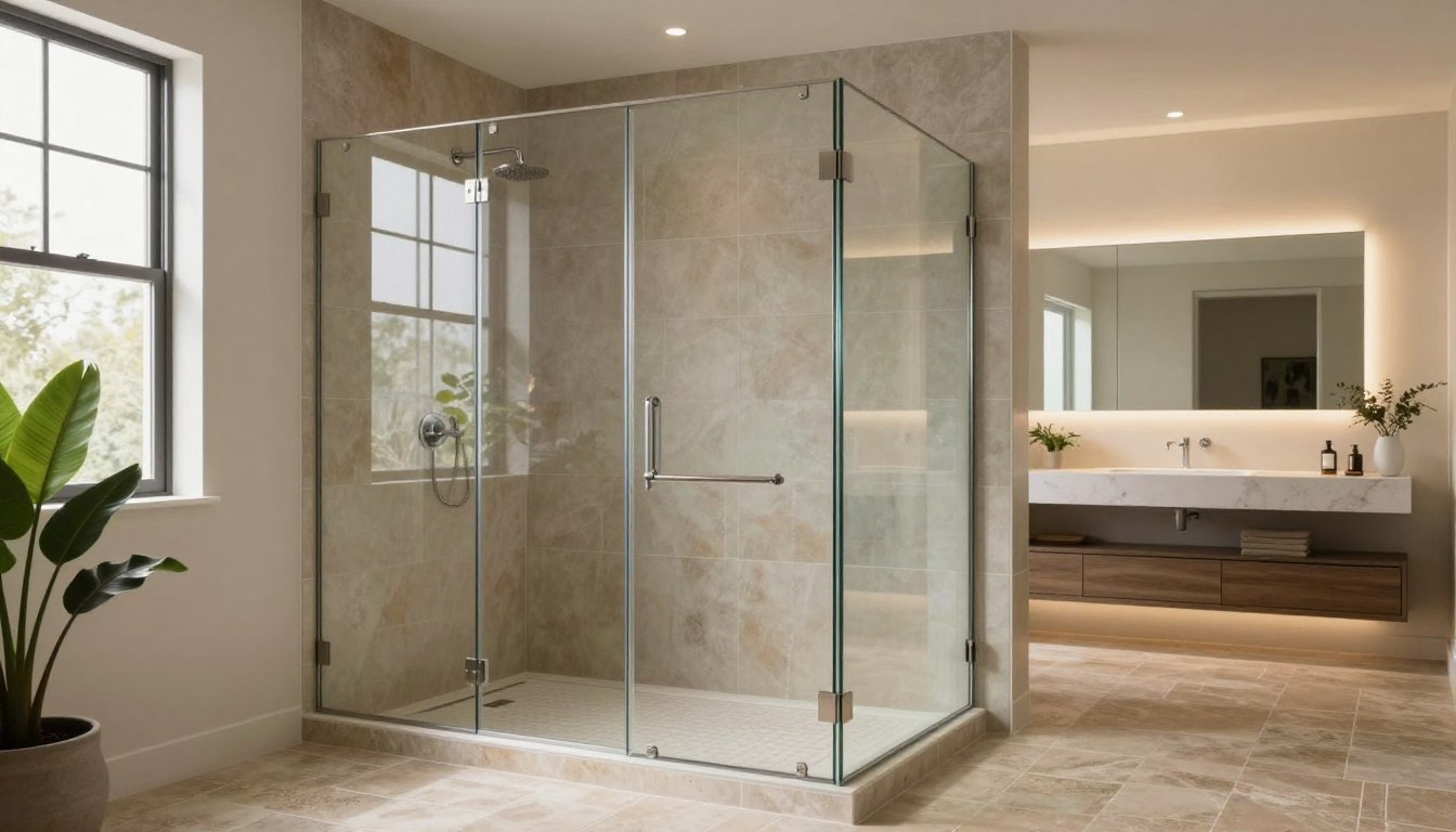 walk-in shower design