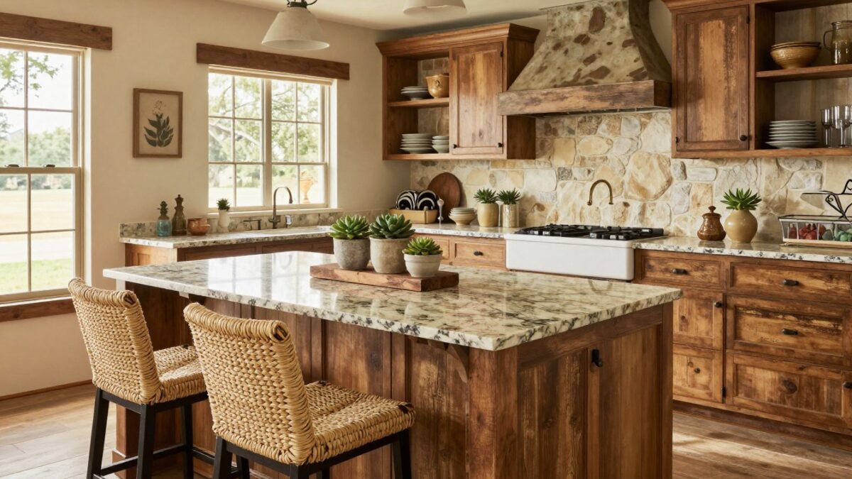 kitchen island design San Antonio