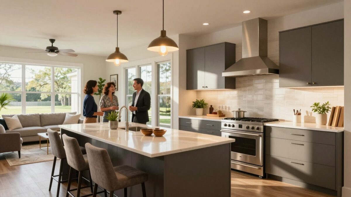 open concept kitchen remodel San Antonio