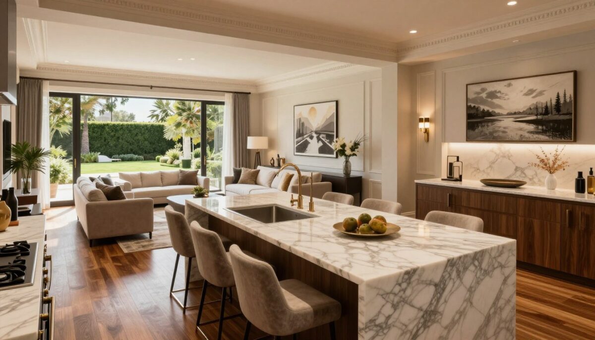 premium materials and luxury finishes for custom home design