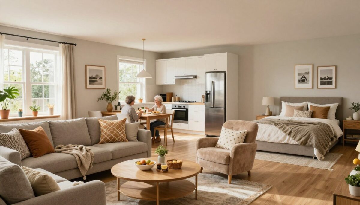separate living areas separate living areas