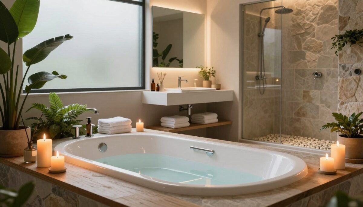 spa-inspired bathroom and wellness-focused home spaces spa-inspired bathroom and wellness-focused home spaces