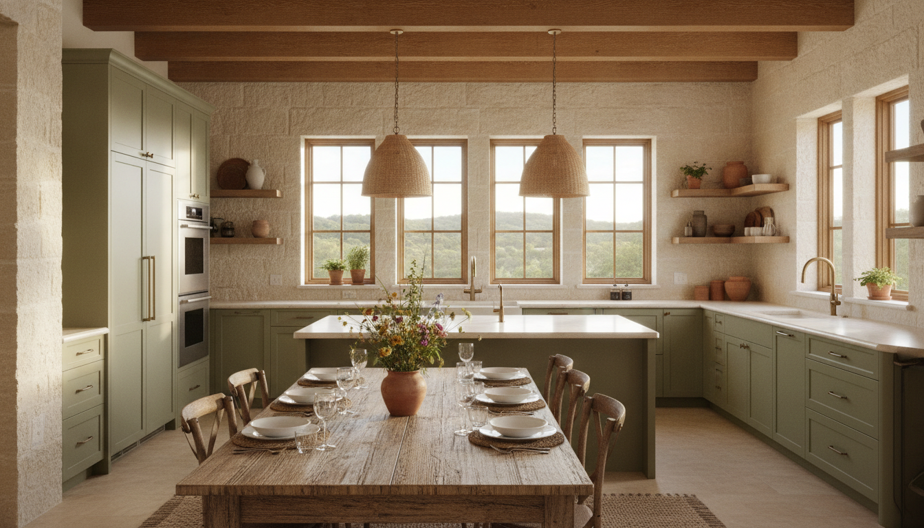 Hill Country kitchen design