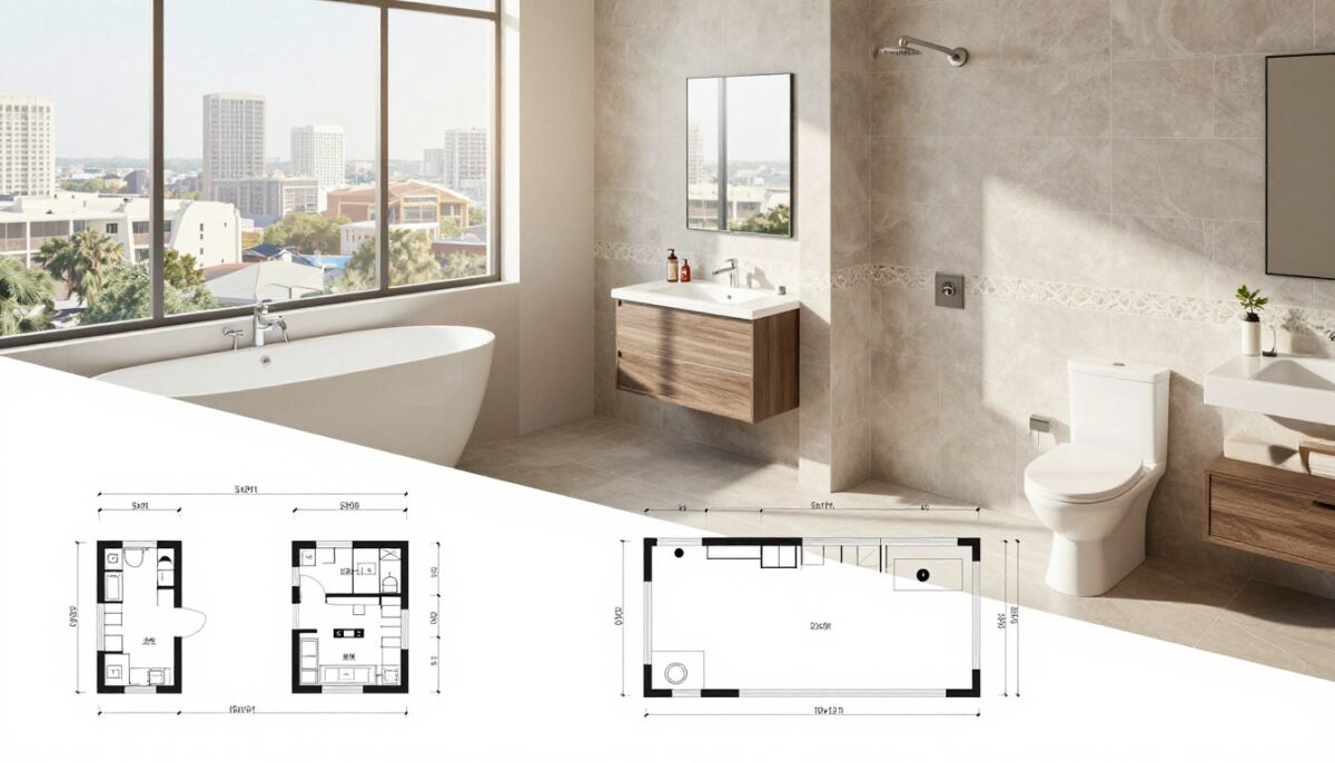 bathroom size and layout cost guide