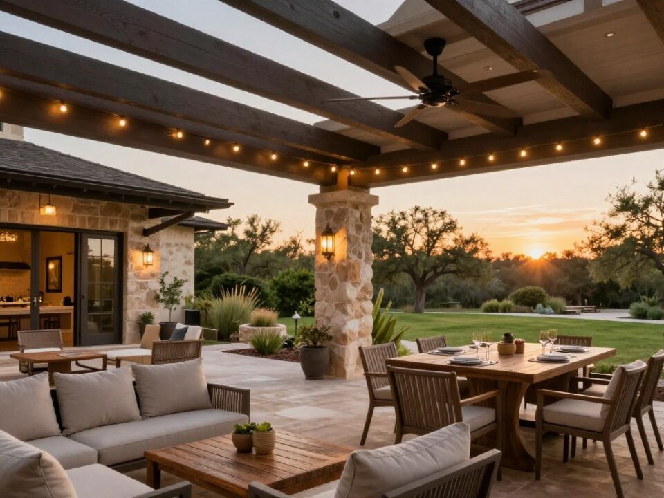 covered patio design San Antonio