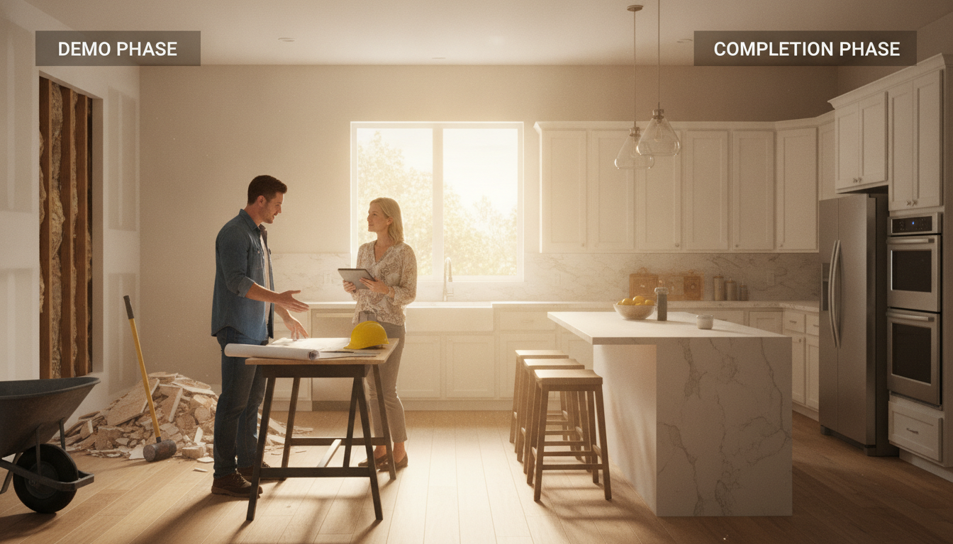 kitchen remodel timeline San Antonio