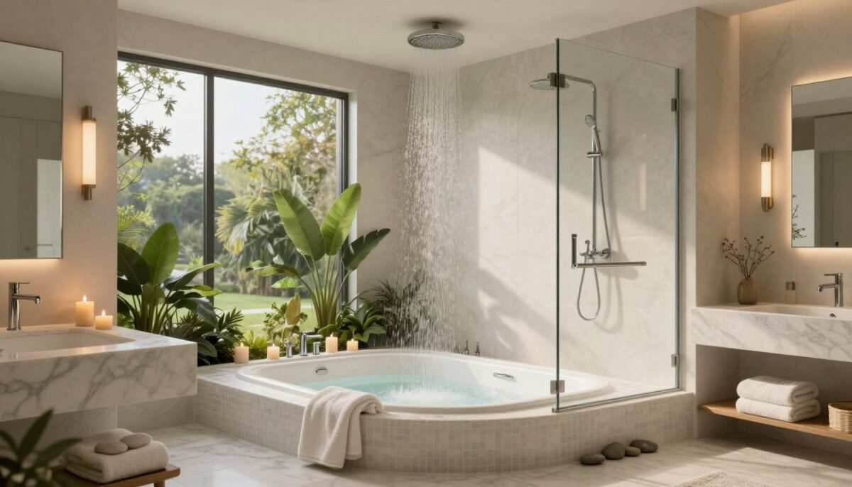 luxury master bath retreat