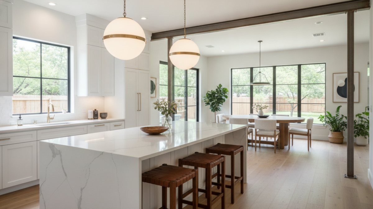 open concept kitchen remodel San Antonio