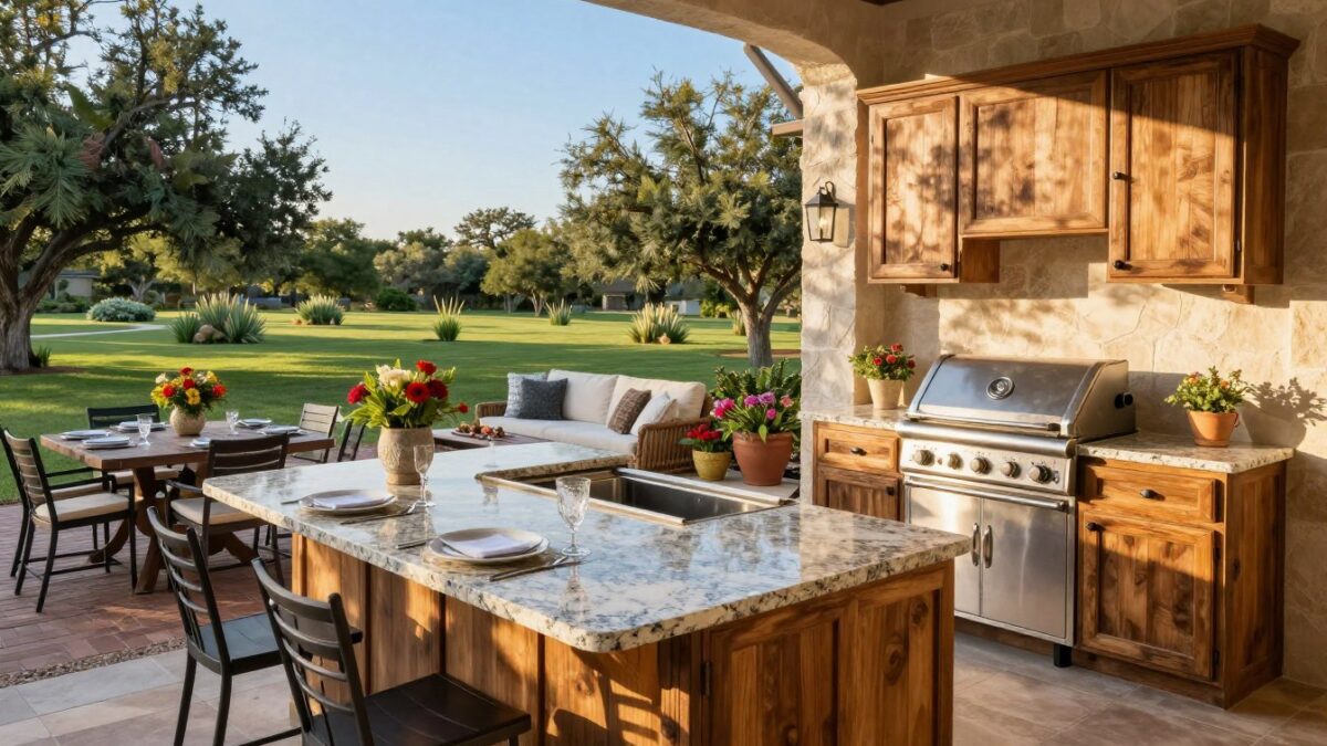 outdoor kitchen San Antonio